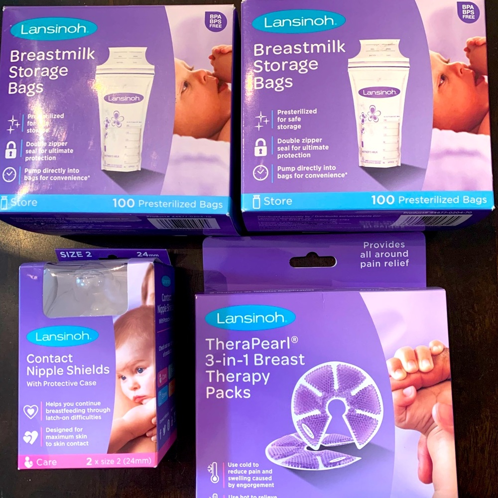 New Lansinoh Nursing Bundle